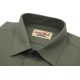 KOSZULA MĘSKA OLIWKOWA GŁADKA REGULAR DŁUGI RĘKAW FORMAX 45 FW179