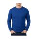 SWETER MĘSKI CHABROWY GŁADKI WEŁNIANY CIENKI POD SZYJĘ 3XL SW49