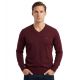 SWETER MĘSKI W SEREK BORDOWY GŁADKI WEŁNIANY CIENKI 3XL SW52