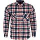 FLANELOWA DUŻA KOSZULA MĘSKA FORMAX KRATKA BAWEŁNA REGULAR 4XL 47/48 FF52