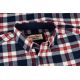 FLANELOWA DUŻA KOSZULA MĘSKA FORMAX KRATKA BAWEŁNA REGULAR 4XL 47/48 FF52