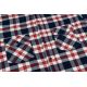 FLANELOWA DUŻA KOSZULA MĘSKA FORMAX KRATKA BAWEŁNA REGULAR 4XL 47/48 FF52