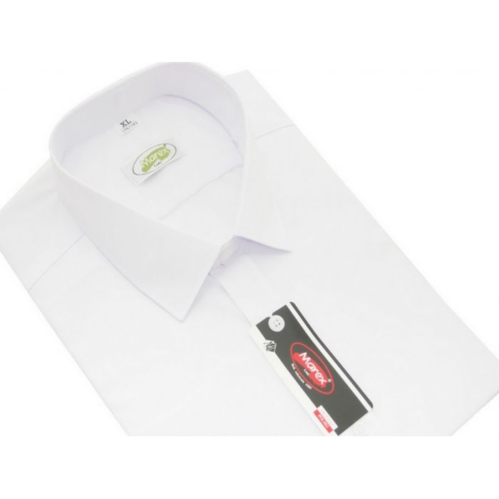 KOSZULA MĘSKA BIAŁA SLIM DŁUGI RĘKAW ROZ.S 37/38 182-188 MXB